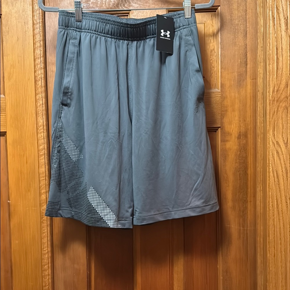 Under Armour Men's Gray Athletic Shorts